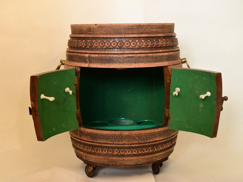 Whiskey bar meubel houten ton