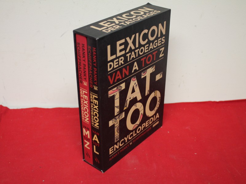 Boeken 'Lexicon der tatoeages (van A tot Z) door Hanky Panky Schiffmacher (Art. 3153)