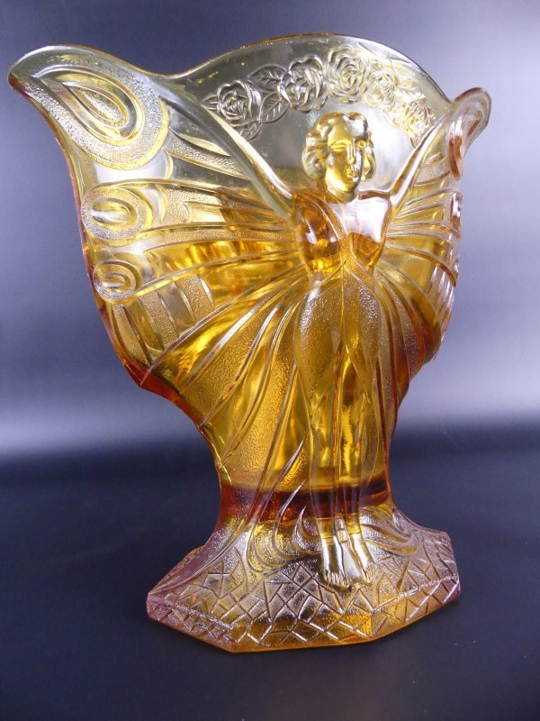 Verrieres de Scailmont Amberkleurig Vaas - Henri Heemskerk