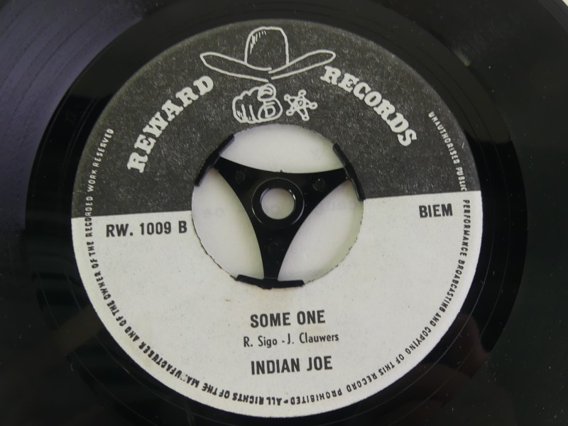 Injun Joe – Indian Priest / Someone, Vinyl '7