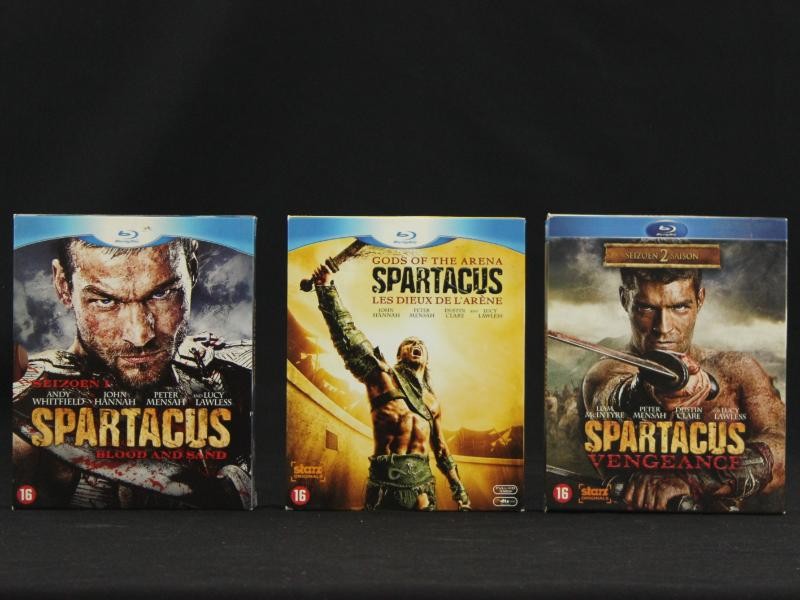 Spartacus Blu-ray collectie
