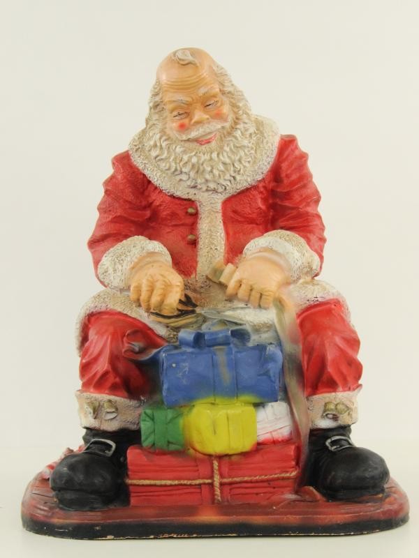 Grote Kerstman ui kunststof  62 cm – Perfect voor Binnen & Buiten