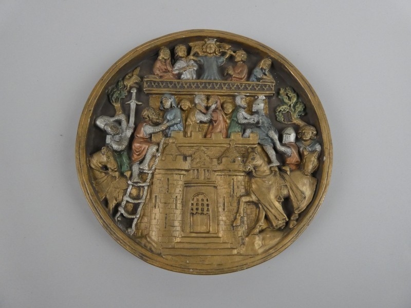 Middeleeuwse Wandplaat – Marcus Designs