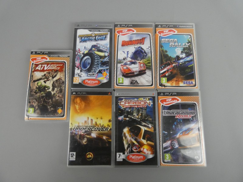 PSP Racegame Collectie