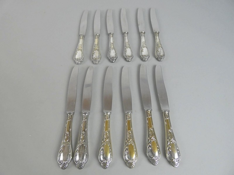 Set van 10 solingen dessertmessen