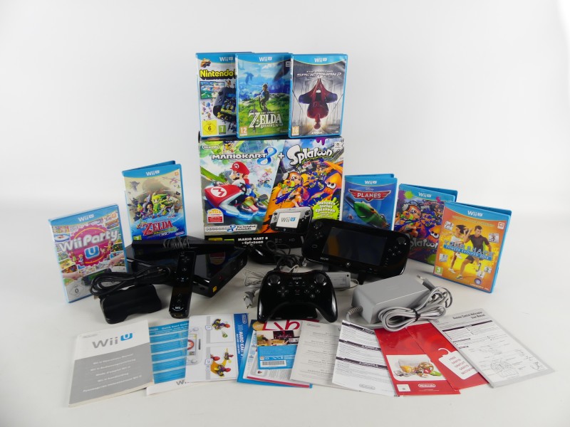 Premium pack WiiU in doos met Extra's – Inclusief Spellen