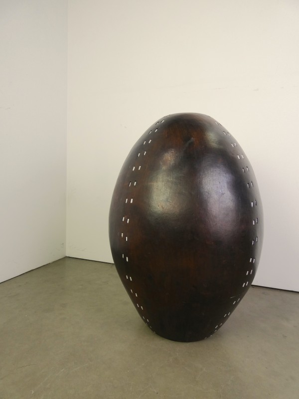 Monumentale grondvaas - etnische terracotta