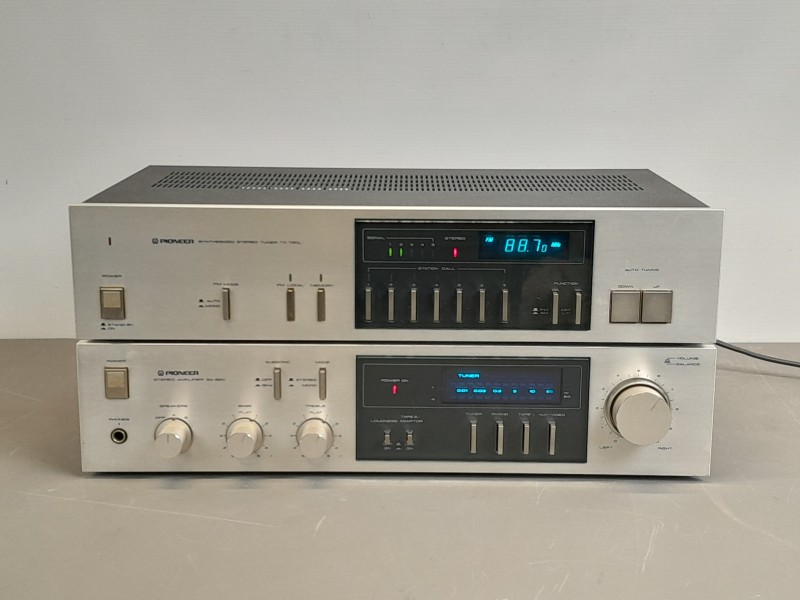 Pioneer SA-620 & TX-720L - vintage stereo-set in topstaat