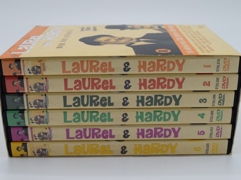 Laurel en Hardy mega DVD collectie boxset (6st)