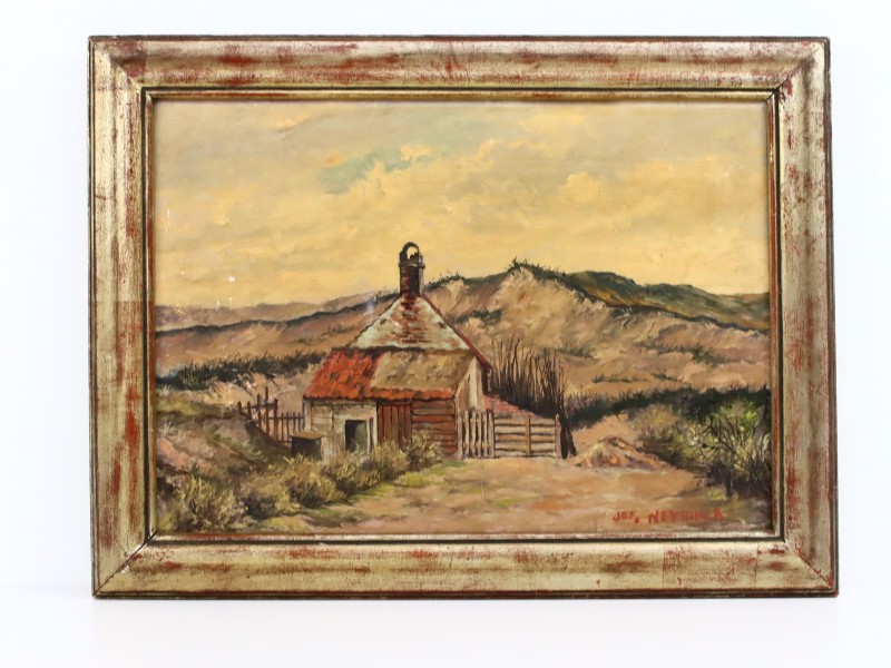 Olieverfschilderij Duinlandschap - Jos. Neyrinck