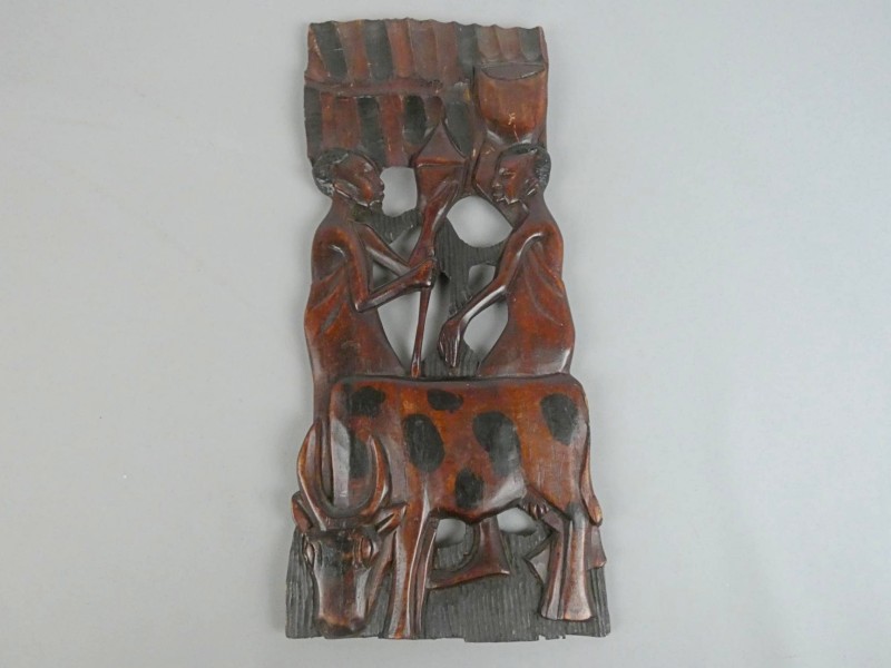 Vintage Afrikaans Wandpaneel