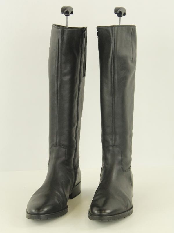 Gabor - mooie, zwart lederen laarzen - zo goed als nieuw (43)