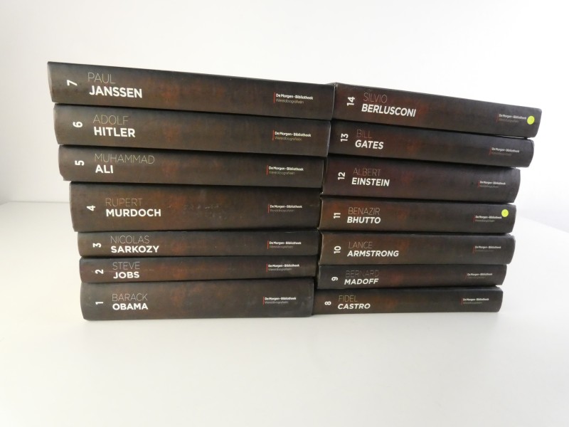 De Morgen - Bibliotheek Wereldbiografieen 1-14