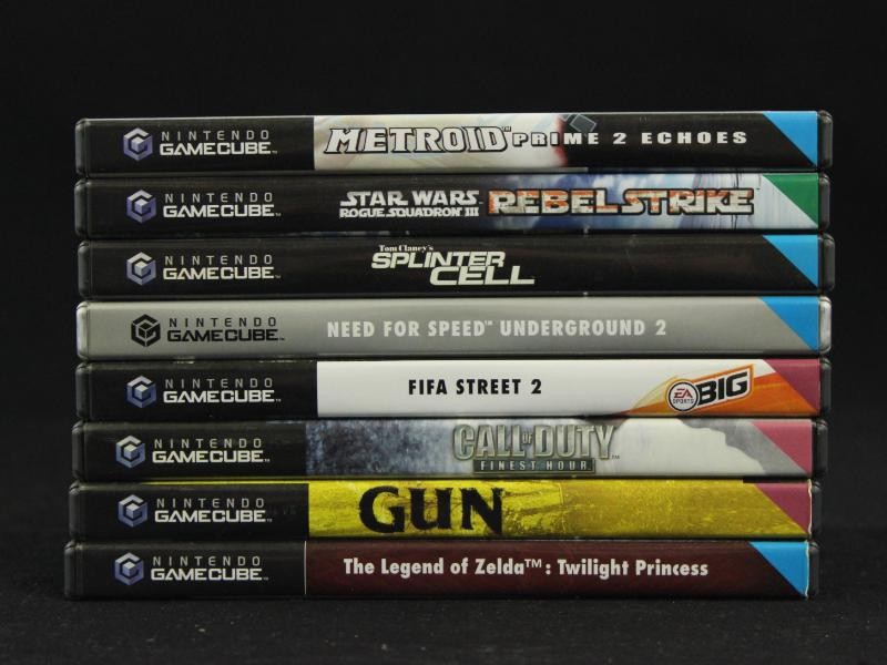 8 Nintendo GameCube games