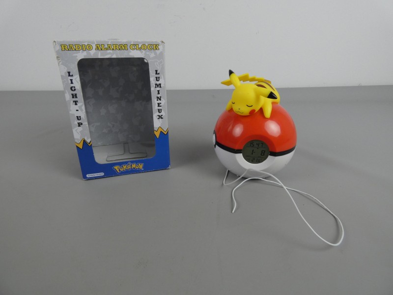 Teknofun Pikachu Pokéball Radio-Wekker