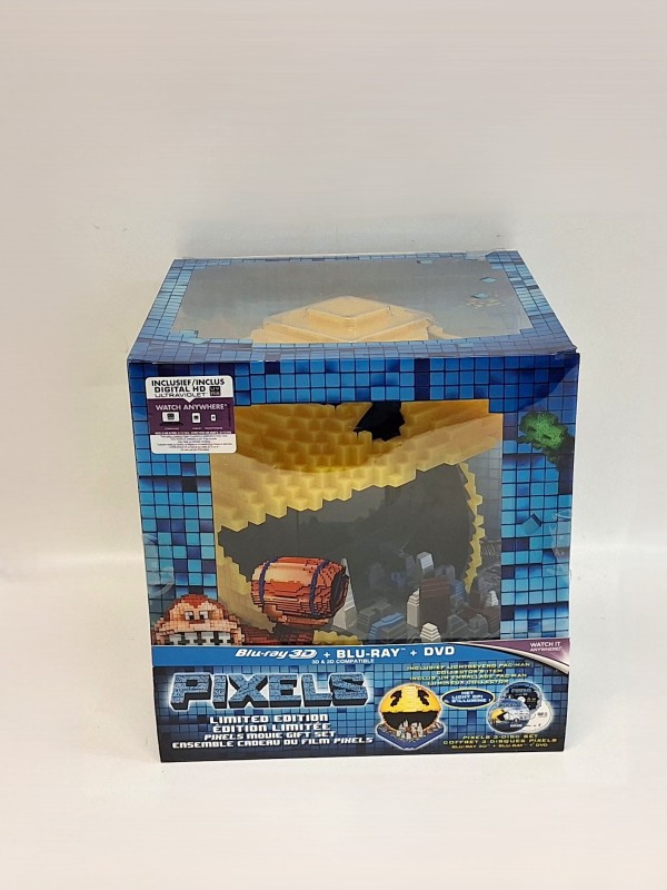 Limited edition pixels film.
