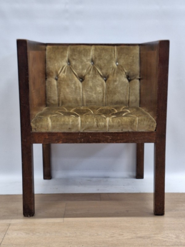 Art Deco fauteuil naar ontwerp van Francis Jourdain