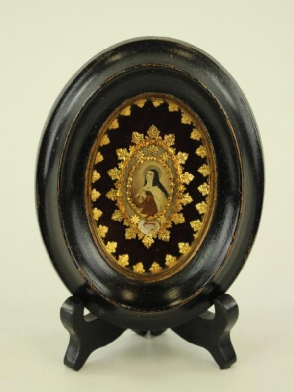 19e-eeuws reliekstuk heilige Theresia van Ávila