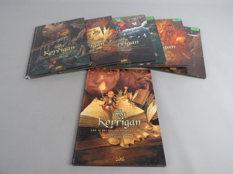 7 Franse strips les contes du Korrigan