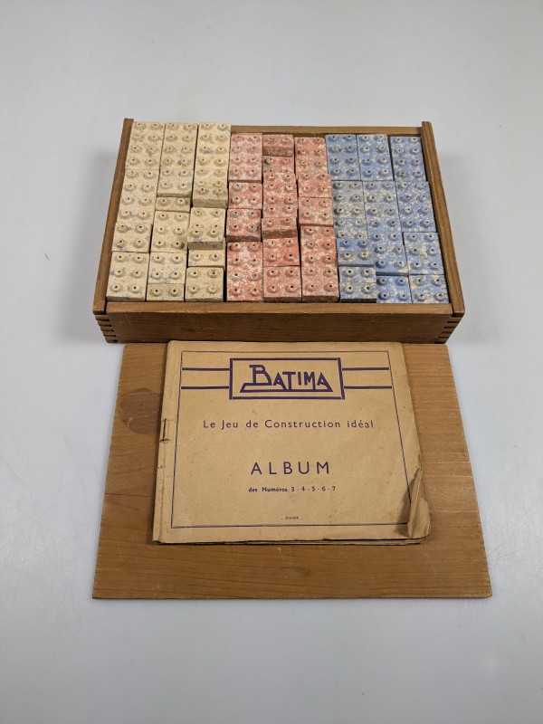Vintage Batima Bouwblokken – Belgische Klassieker