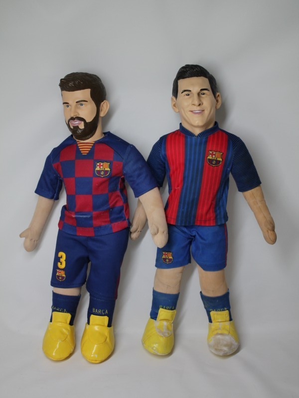 Poppen: Lionel Messi & Gerard Piqué (Art. 3613)