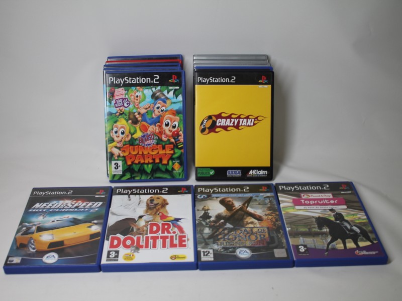 Set van 14 PlayStation 2 spelletjes (Art. 3530)
