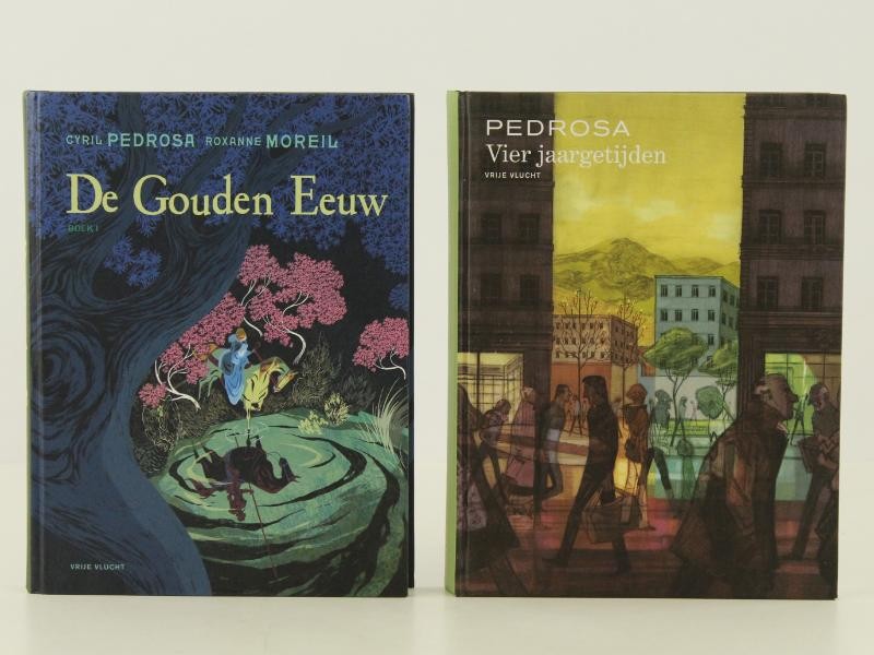 Lot van 2 boeken reeks vrije vlucht - Pedrosa - HC