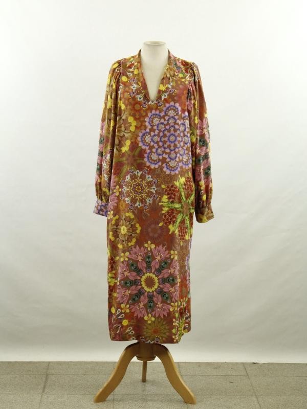 Momonì bloemenjurk zijde | maat 40 | Made in Italy | Nieuw met prijskaartje