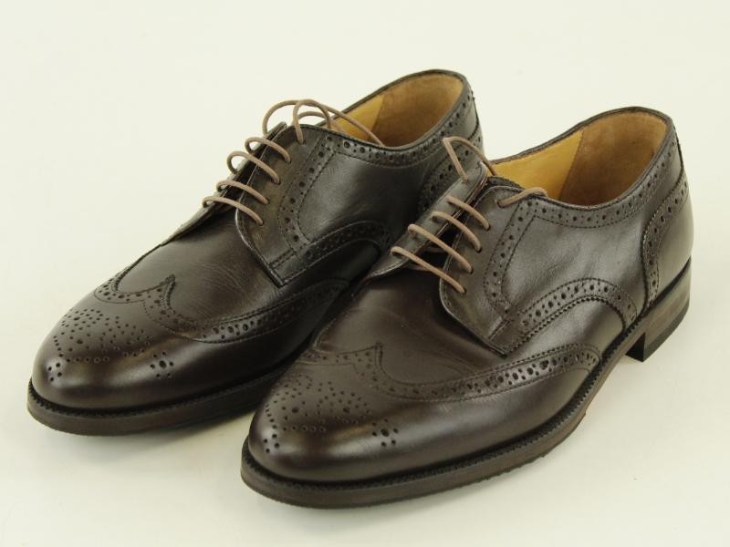 Ambiorix geklede klassieke  donkerbruine herenschoenen