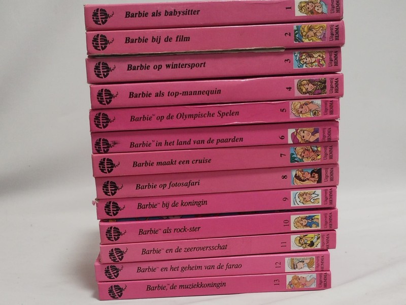 Vintage Barbie boeken