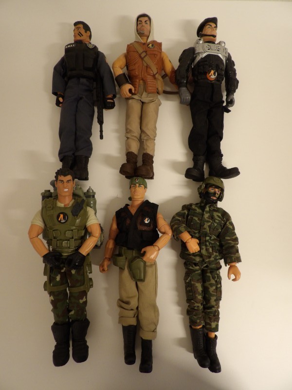Lot Action Man figuren (1)