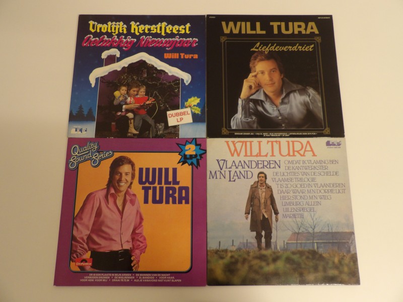 Lot Will Tura LP's (1)