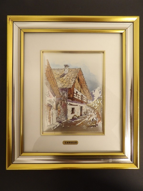 Bladgoud kunstwerk - Carullo
