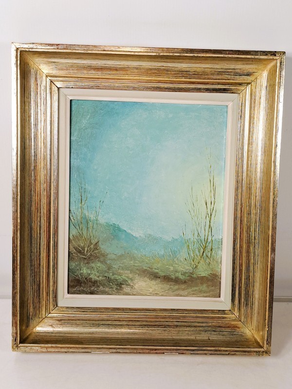 Olieverfschilderij “Landschap” – Jos op de Beeck – ingelijst.