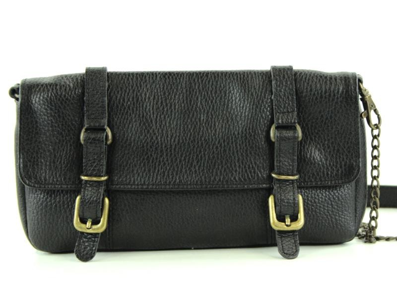 Massimo Dutti - kleine lederen handtas