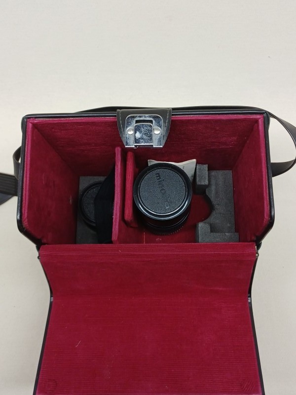 Set Minolta MD Rokkor objectieven