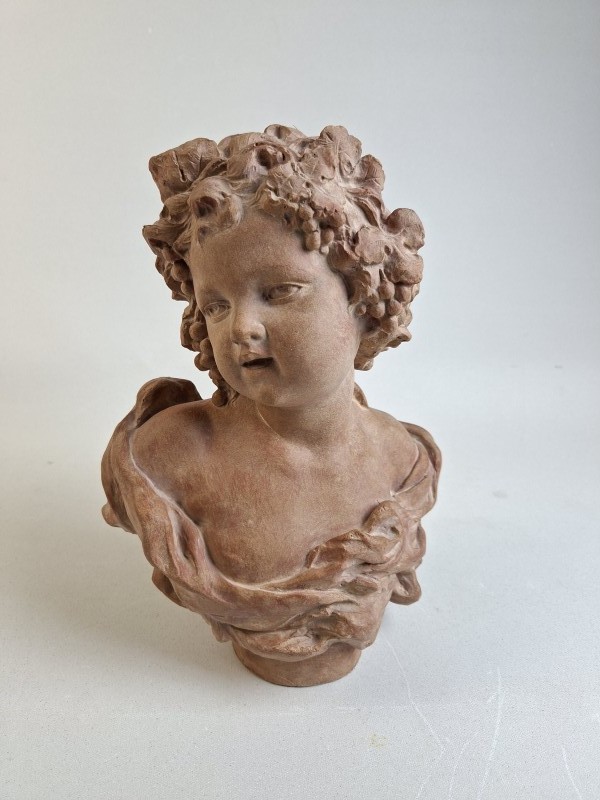 Terracotta buste van G.V. Vaerenbergh