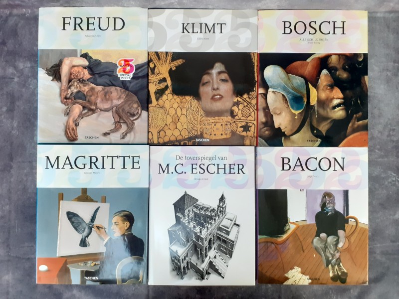 Boek: Set van 6 boeken van de Taschen Basic Art Series