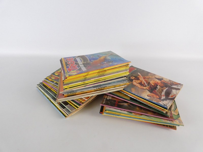 Groot lot van vintage actie stripverhalen