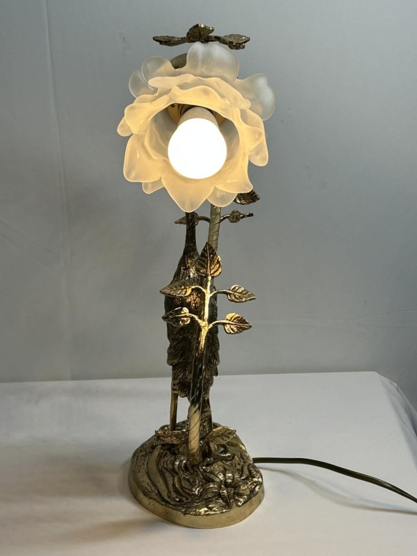 Vintage tafellamp in Art Deco stijl