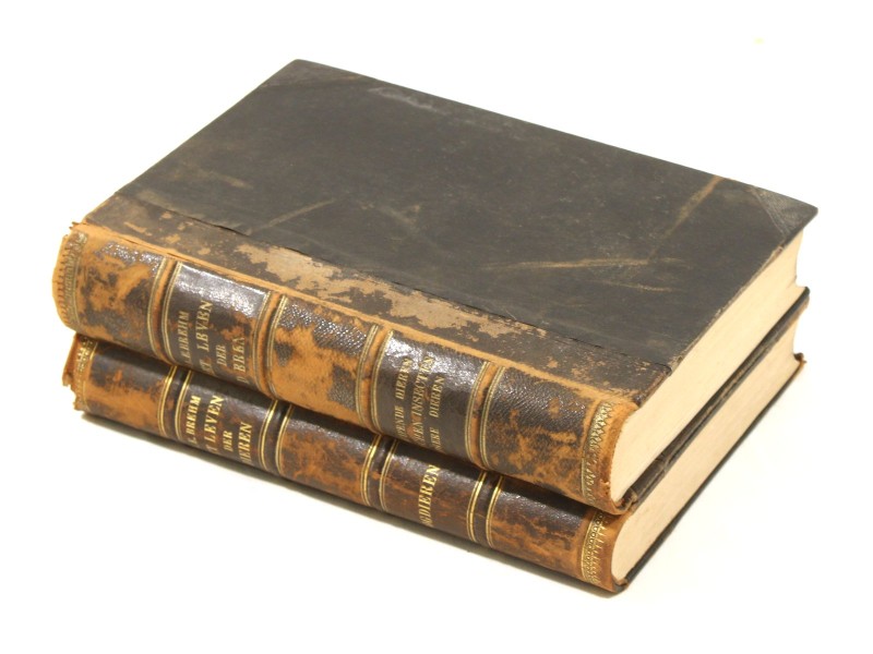 Antieke Boeken 'Het Leven der Dieren' ‒ A. E. Brehm (ca. 1900)