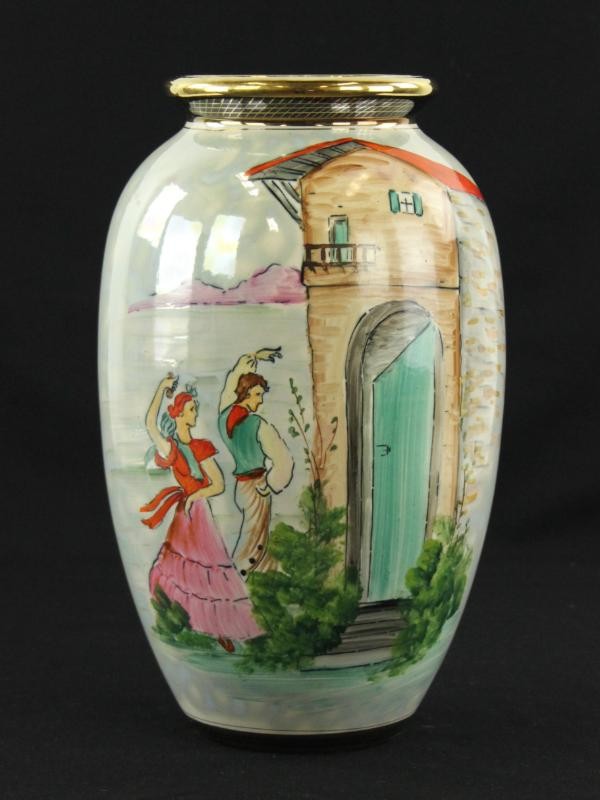 H. Bequet Quaregnon "Flamenco Vaas"