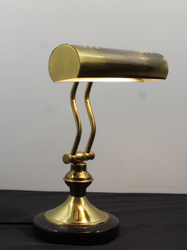 Vintage Bankierslamp