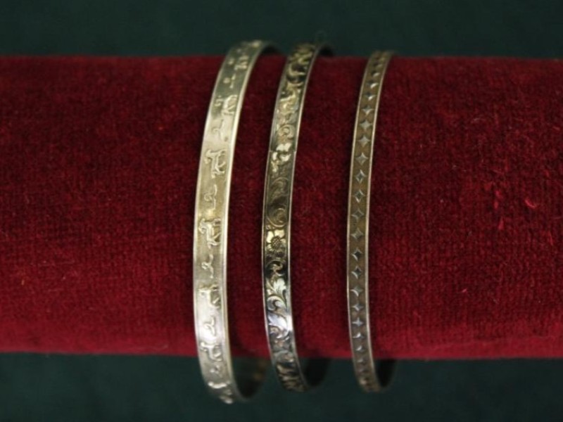 Drie .835 zilveren armbanden - Friedrich Speidel e.a.