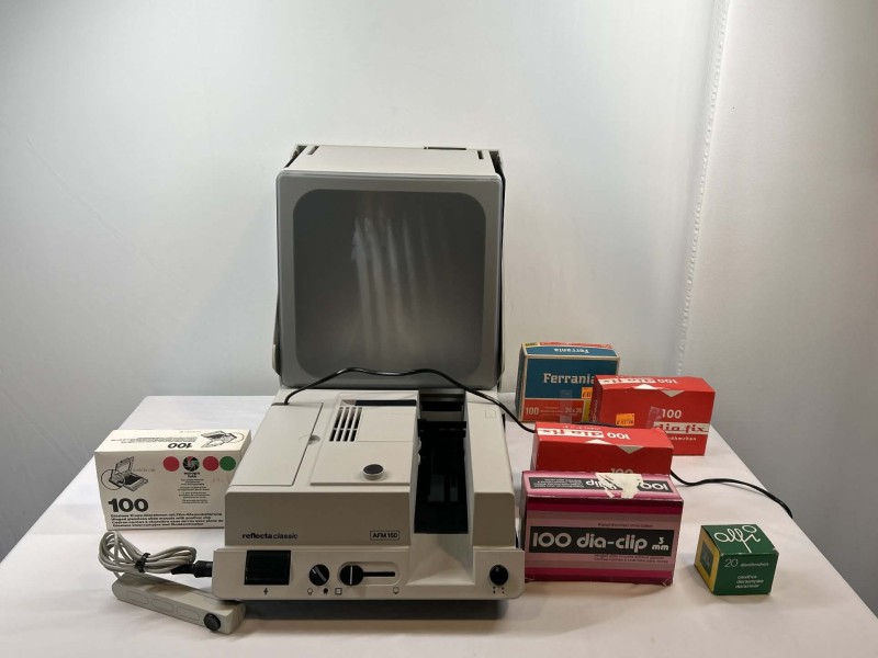 Diaprojector Reflecta met toebehoren