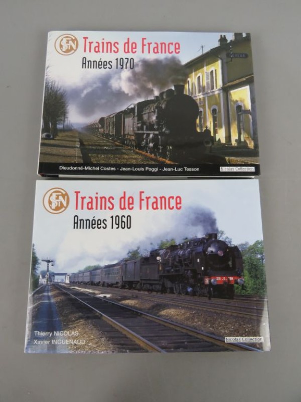 2 Fotoboeken Franse spoorweggeschiedenis