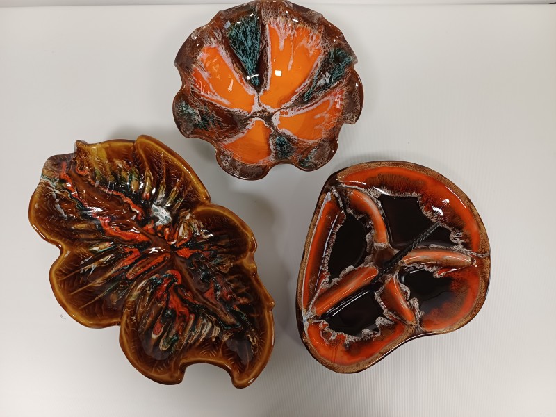 Vintage keramische schaaltjes Vallauris