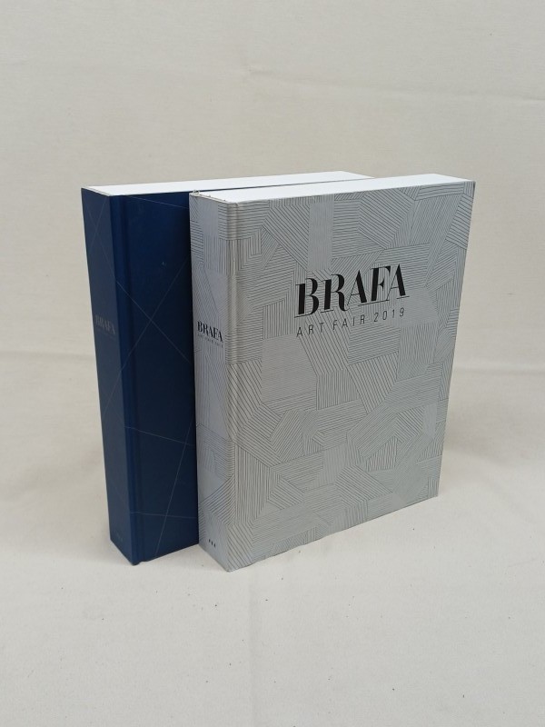 Set van 2 BRAFA kunstcatalogussen