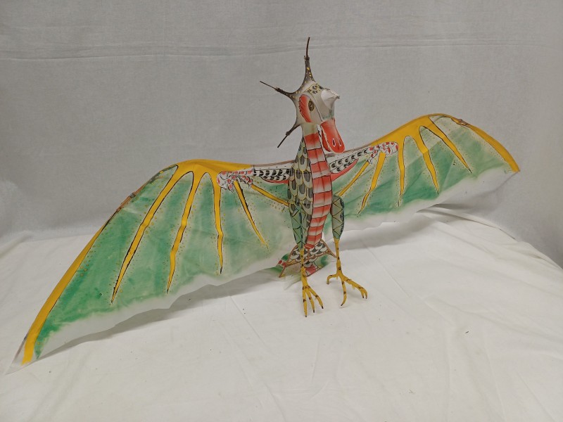 Vintage Chinese handgeschilderde draak