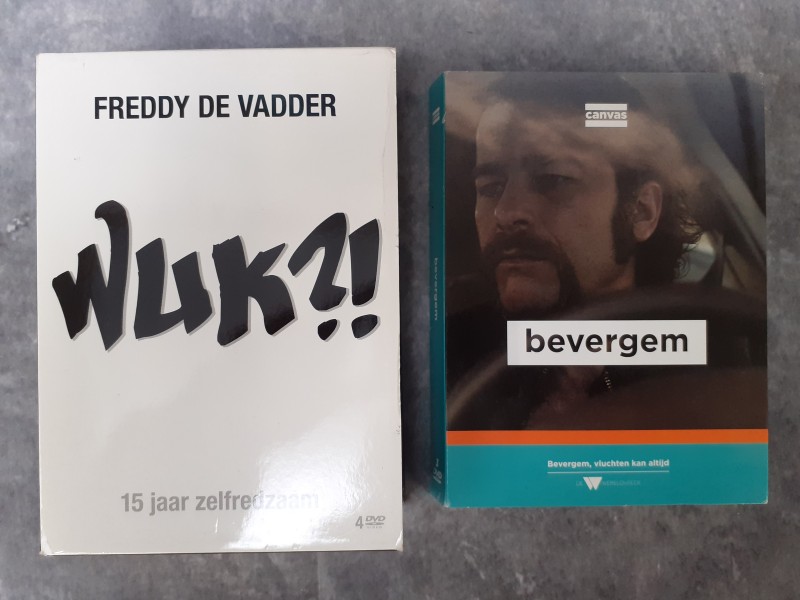 DVD: Verzameling Freddie De Vadder DVD's: Bevergem en Wuk